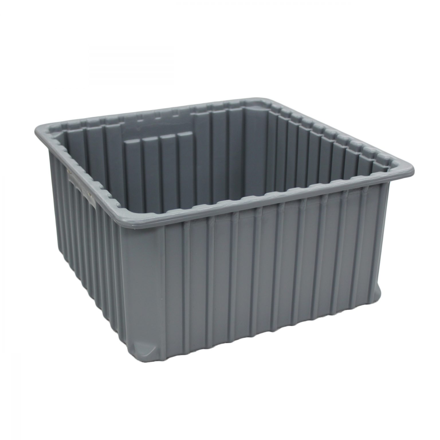 Tote Boxes - Dividable Ribbed Tote Boxes - Healthmark Industries